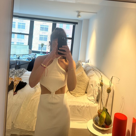 Cult Gaia Cameron Dress in Cream - Picture 4 of 5